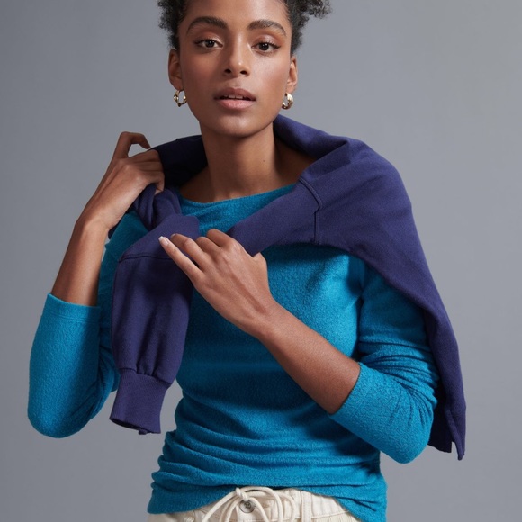 Anthropologie | RHEA BOAT-NECK TOP | Size XS - Picture 4 of 7